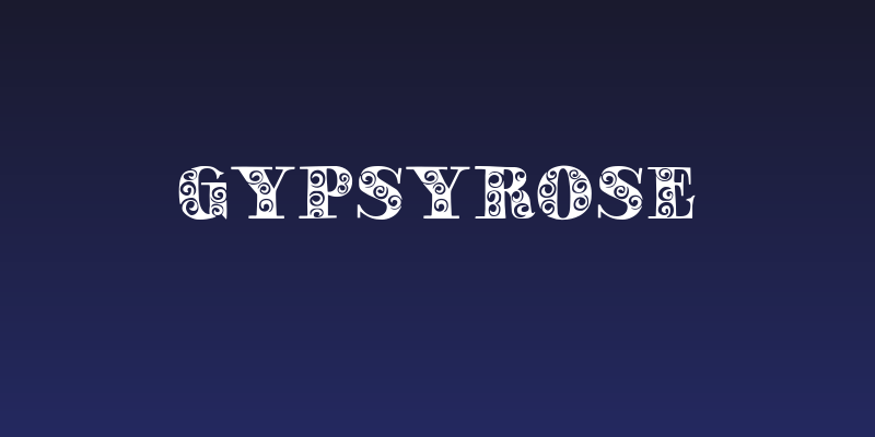GypsyRose Social Header
