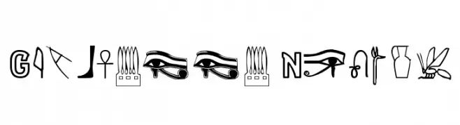 Gyptienne Normal  Frei Schriftart Herunterladen