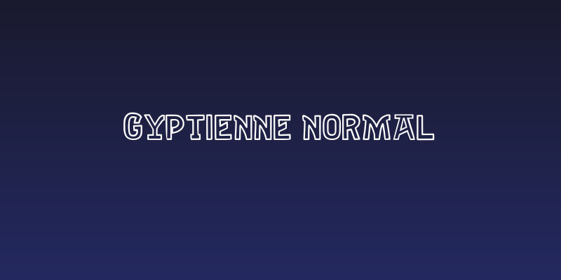 Gyptienne Normal Social Header