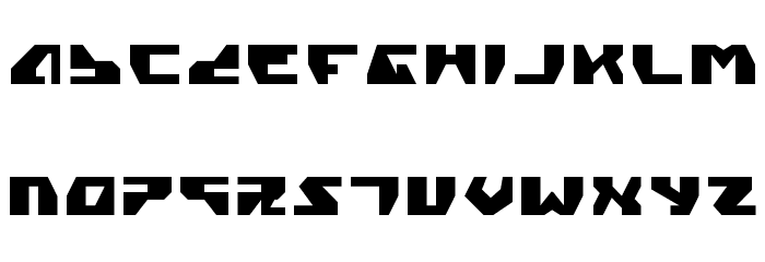 Gyrfalcon Font LOWERCASE