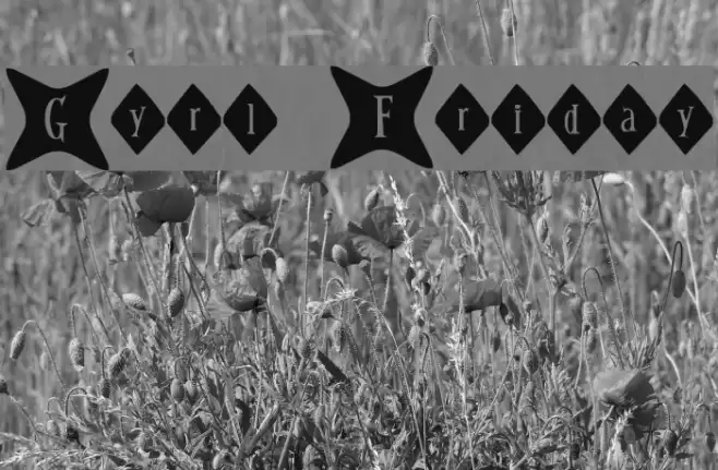 Gyrl Friday Font examples