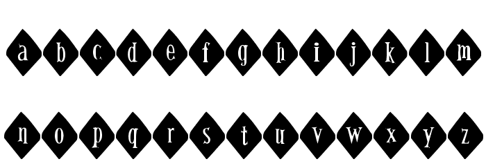 Gyrl Friday Font LOWERCASE