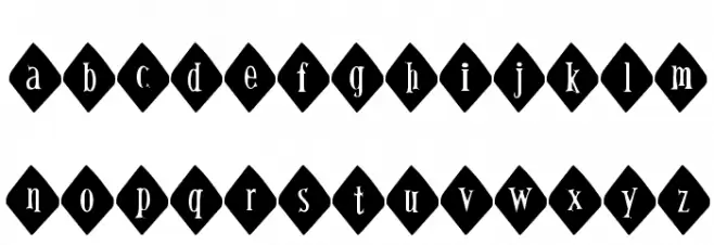 Gyrl Friday Schriftart Kleinbuchstaben