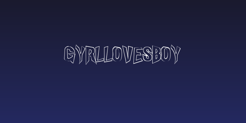 GyrlLovesBoy Social Header