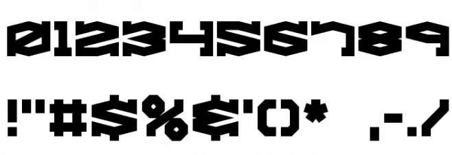 Gyrose BRK Font OTHER CHARS