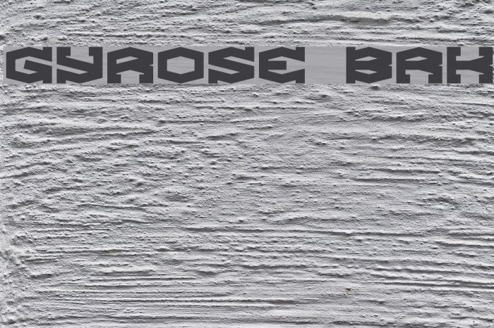 Gyrose BRK Fuentes examples