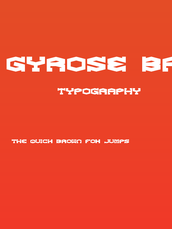 Gyrose BRK Poster