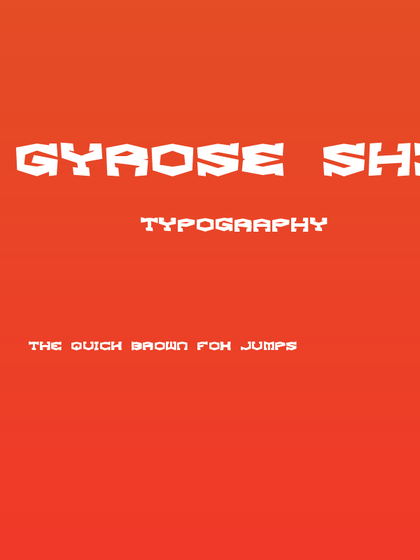 Gyrose Shift BRK Poster