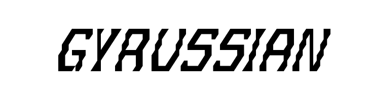 Gyrussian Font