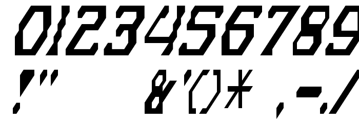 Gyrussian Font OTHER CHARS