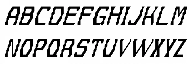 Gyrussian Caratteri MINUSCOLO