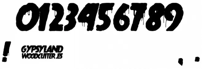 gypsyland Font OTHER CHARS