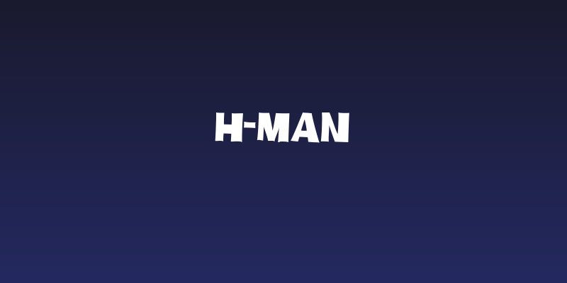 H-Man Social Header