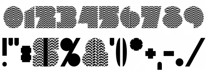 H1N1 Font OTHER CHARS