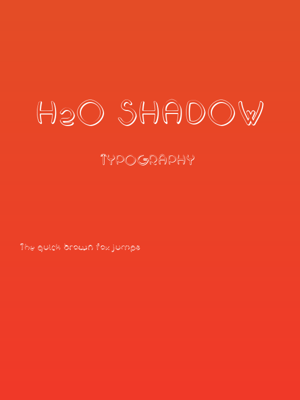 H2O Shadow Poster
