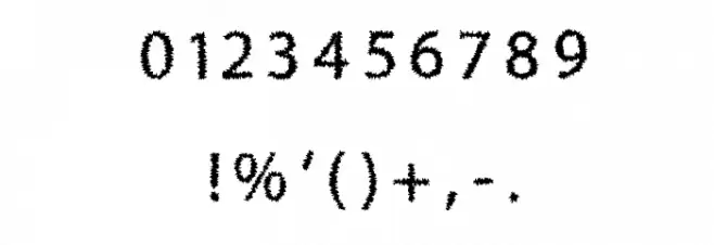 H4 Bushes Font Regular Font OTHER CHARS
