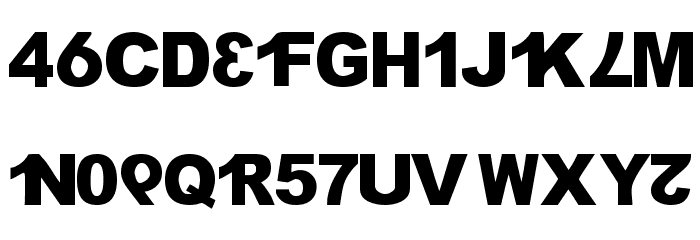 H4XX0R 1337 5CR1P7 Font LOWERCASE