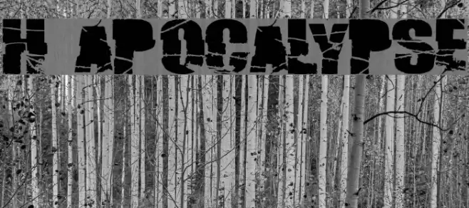 H74 Apocalypse Font examples