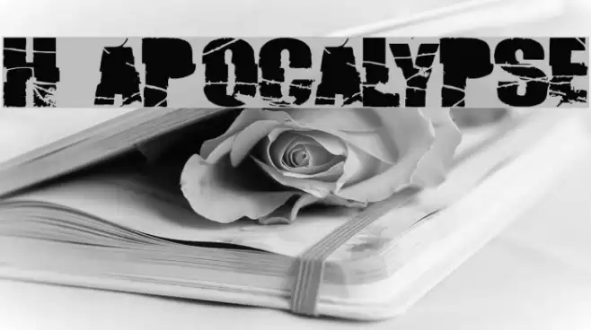 H74 Apocalypse Font examples
