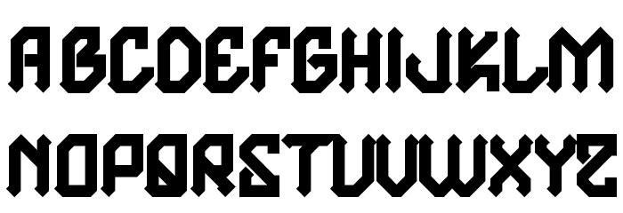 H74 Cairissian Schriftart Kleinbuchstaben