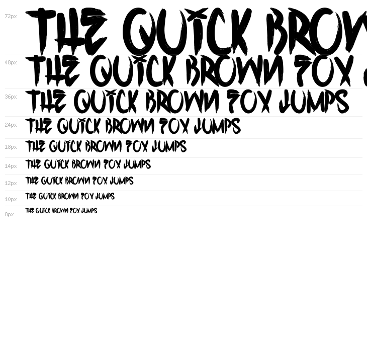 H74 Corpse Paint Waterfall