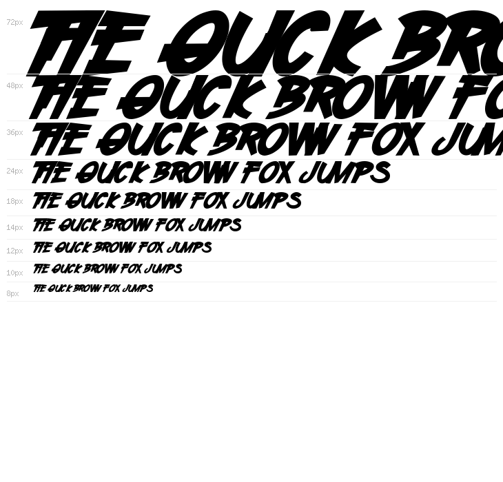 H74 Demon Racer Waterfall