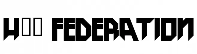 H74 Federation  Frei Schriftart Herunterladen