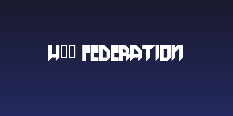 H74 Federation Social Header