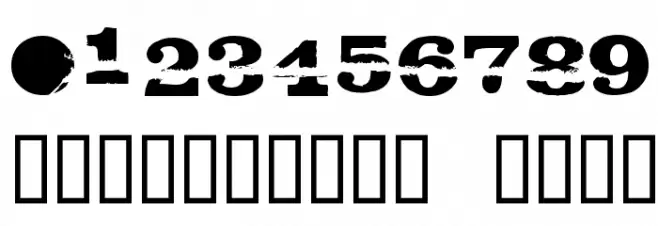 H74 Gatecrashre Normal Шрифта ДРУГИЕ символов