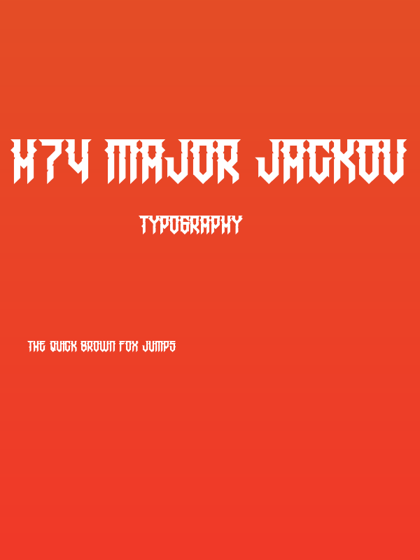 H74 Major Jackov Regular Poster