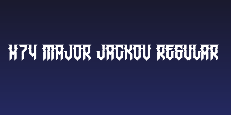 H74 Major Jackov Regular Social Header