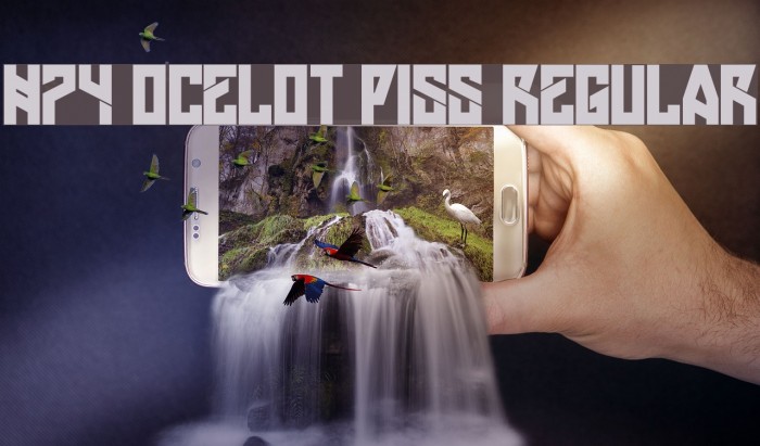 H74 Ocelot Piss Regular Fonte examples