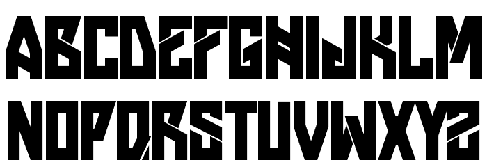 H74 Ocelot Piss Regular Font LOWERCASE