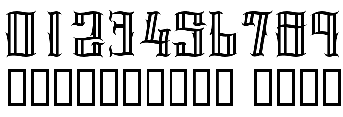 H74 Pistola Schriftart Anderer Schreiben