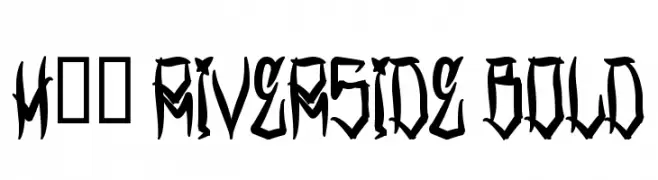 H74 Riverside Bold  免费字体下载