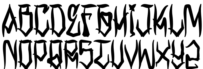 H74 Riverside Bold Font LOWERCASE