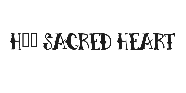 H74 Sacred Heart Logo