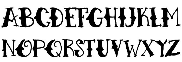 H74 Sacred Heart Font LOWERCASE
