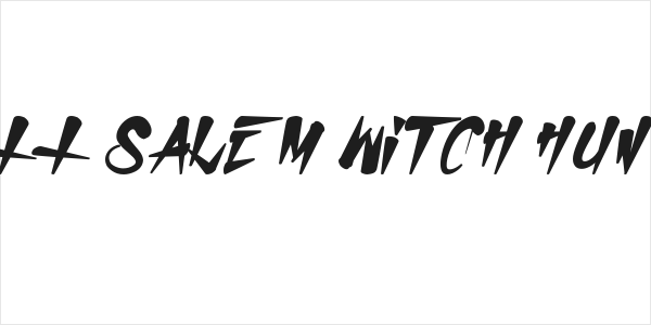 H74 Salem Witch Hunt Logo