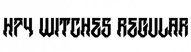 H74 Witches Regular  नि: शुल्क फ़ॉन्ट्स डाउनलोड