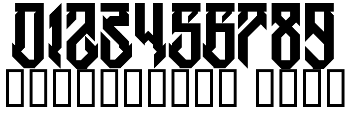 H74 Witches Regular Font OTHER CHARS