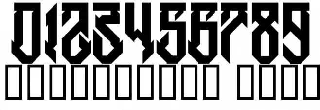 H74 Witches Regular Font OTHER CHARS