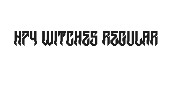 H74 Witches Regular Logo
