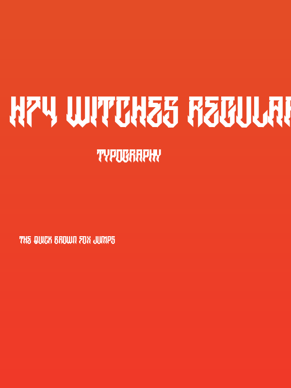 H74 Witches Regular Poster