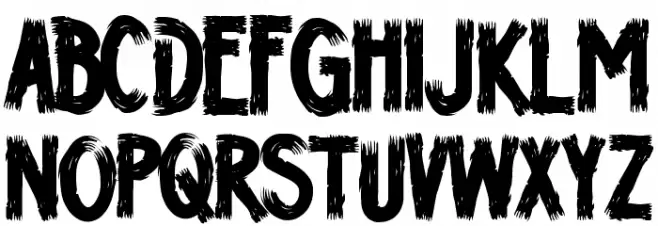 H74 Wizard Tit Regular Шрифта ВЕРХНИЙ