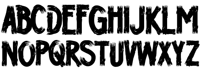 H74 Wizard Tit Regular Font LOWERCASE