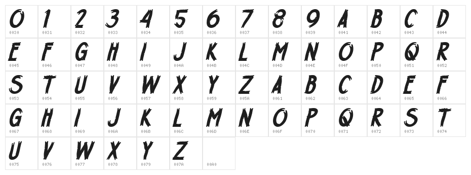 H74 WizardDick Crooked Character Map