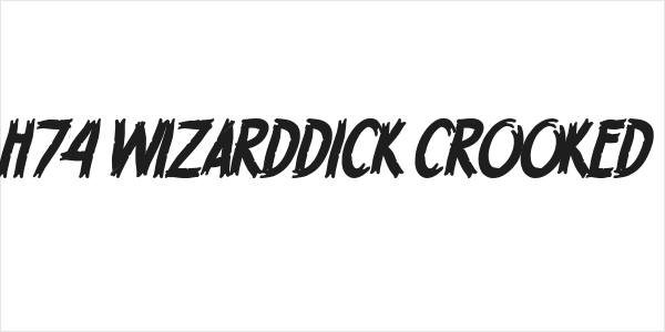 H74 WizardDick Crooked Logo