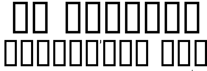 H74 Yo'Santos Font OTHER CHARS