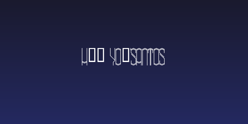 H74 Yo'Santos Social Header